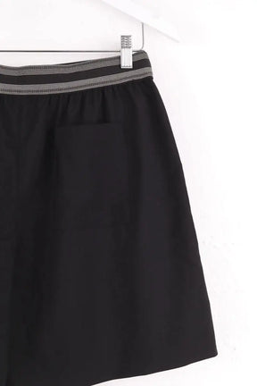 Mini short Loewe Noir en Laine