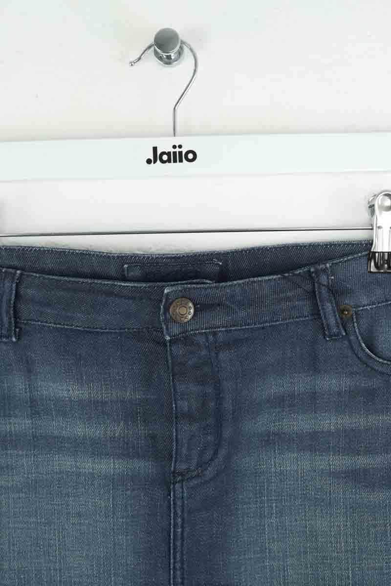 Mini short Maje Bleu en Coton