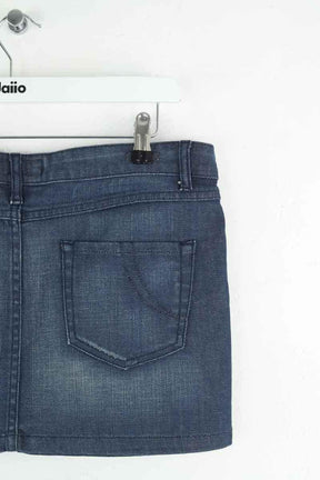 Mini short Maje Bleu en Coton