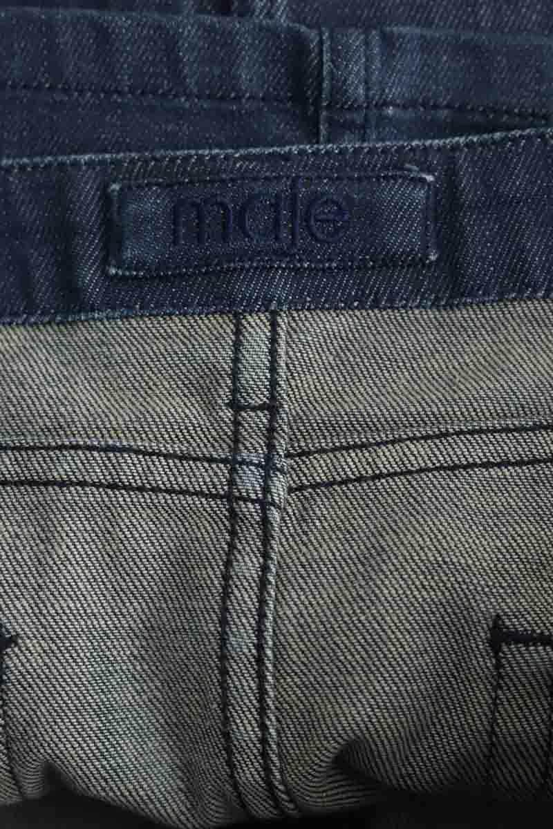 Mini short Maje Bleu en Coton