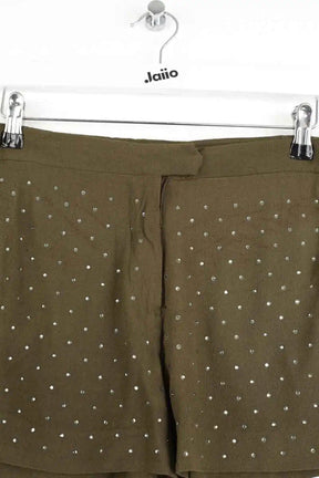 Mini short Maje Kaki en Viscose
