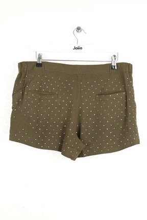 Mini short Maje Kaki en Viscose