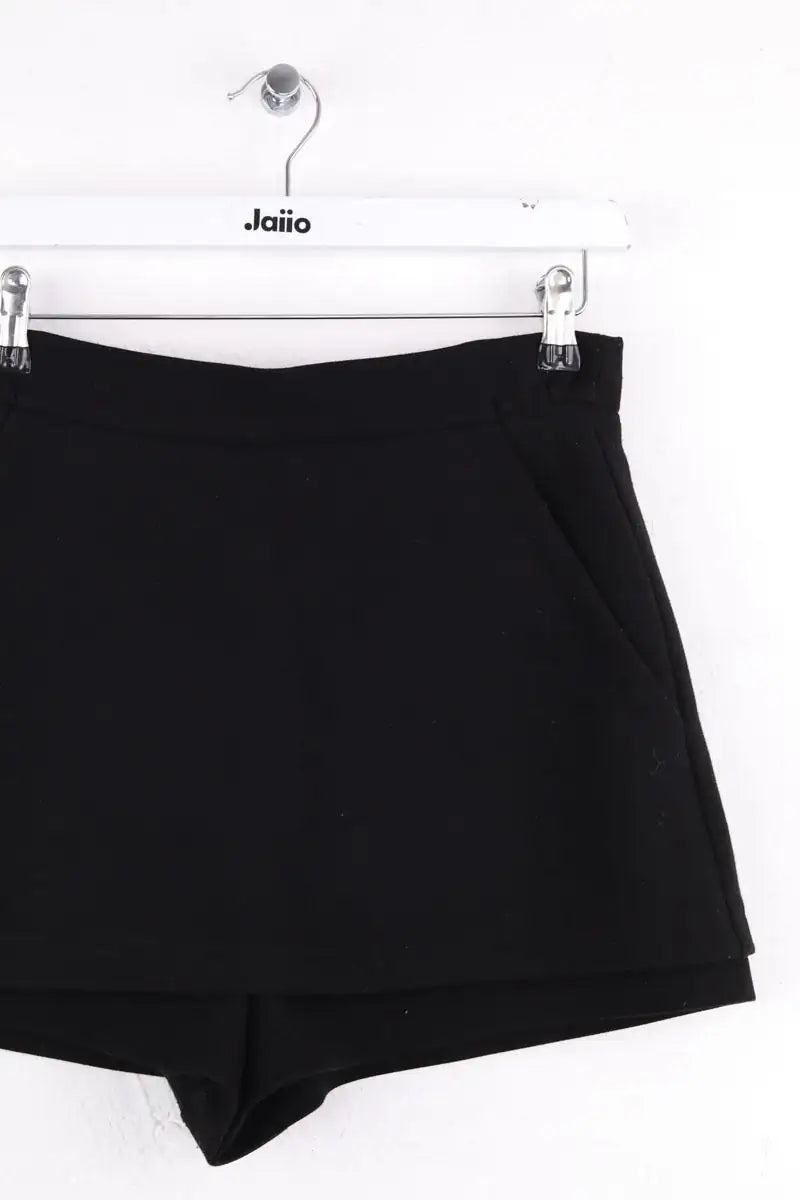 Mini short Maje Noir en Coton
