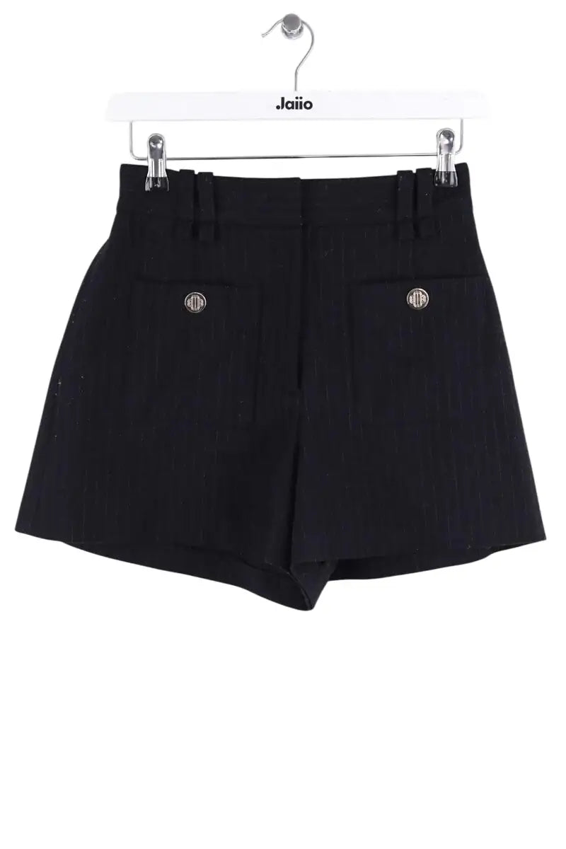 Mini short Maje Noir en Synthétique, taille S - Seconde Main
