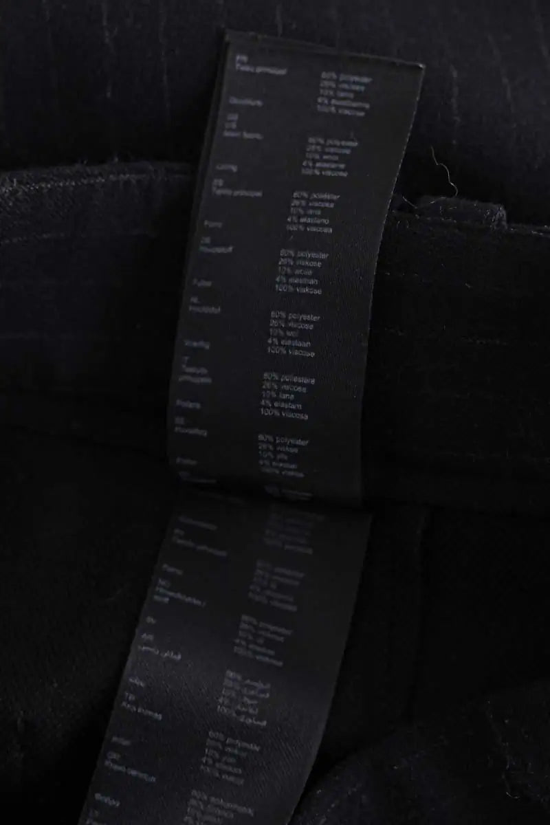 Mini short Maje Noir en Synthétique