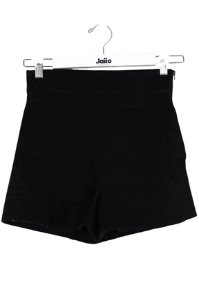 Mini short Maje Noir en Synthétique, taille XS - Seconde Main