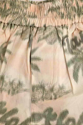 Mini short Maje Rose en Polyester