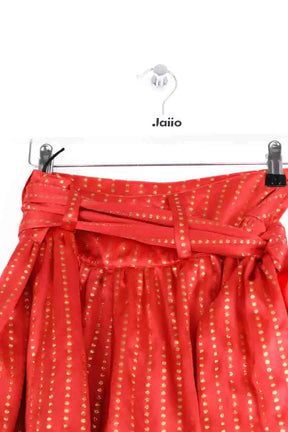 Mini short Manoush Orange en Soie