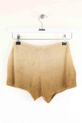 Mini short Mugler Doré en Viscose