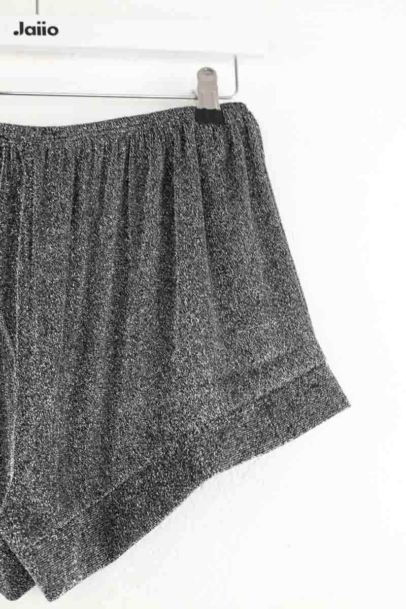 Mini short Ruta Gris en Polyester