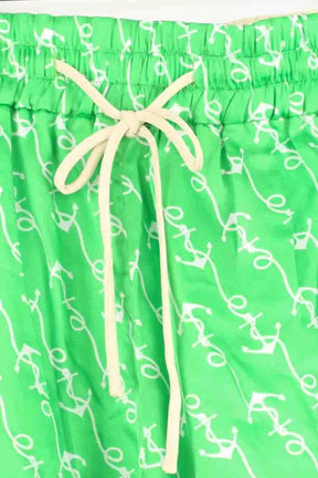 Mini short Sandro Ancre Vert en Viscose