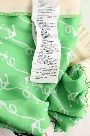 Mini short Sandro Ancre Vert en Viscose