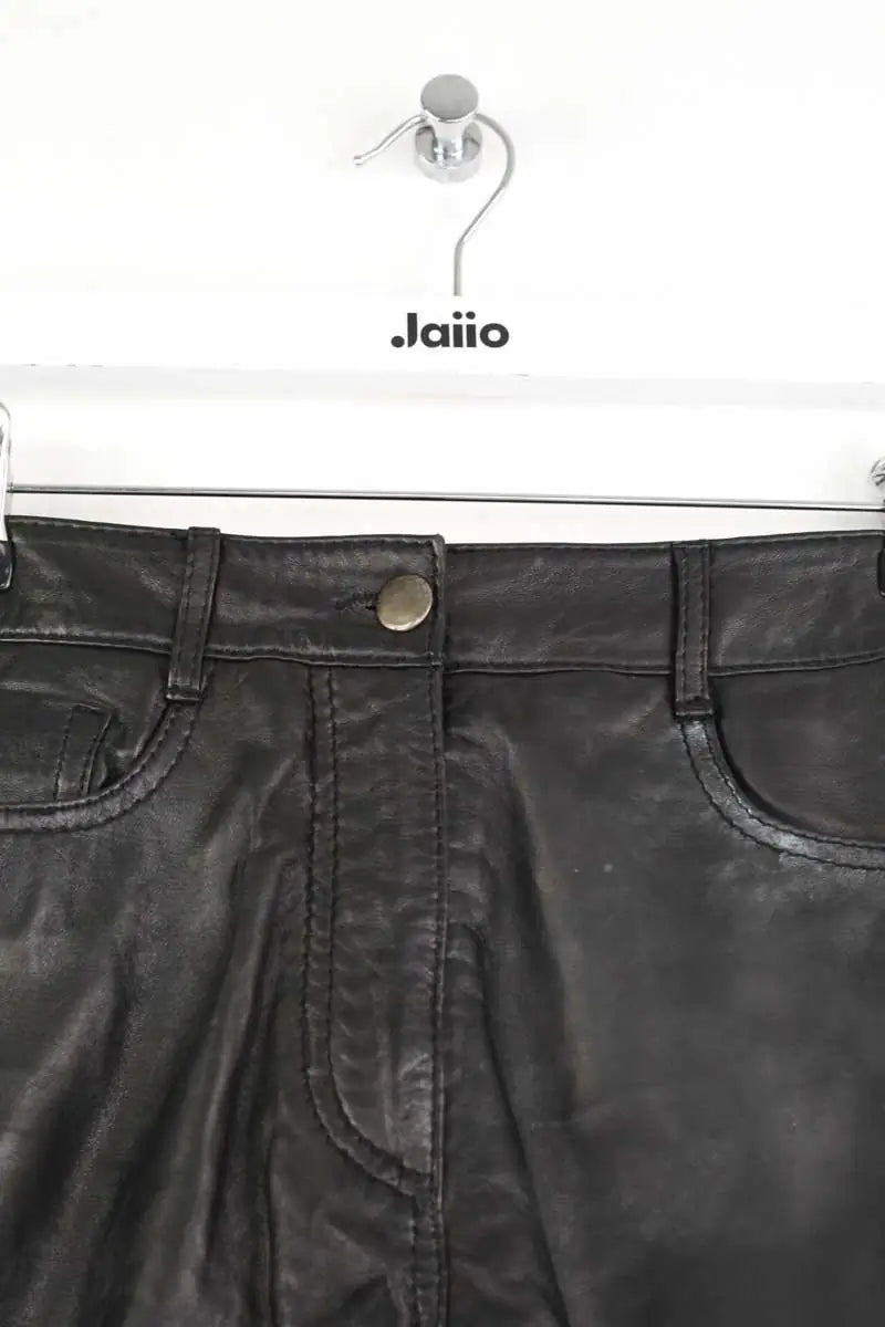 Mini short Sandro Noir en Cuir