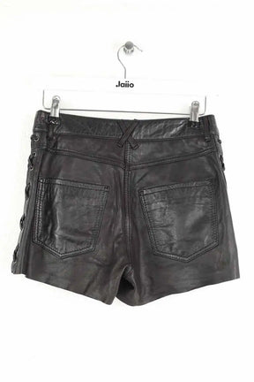 Mini short Sandro Noir en Cuir