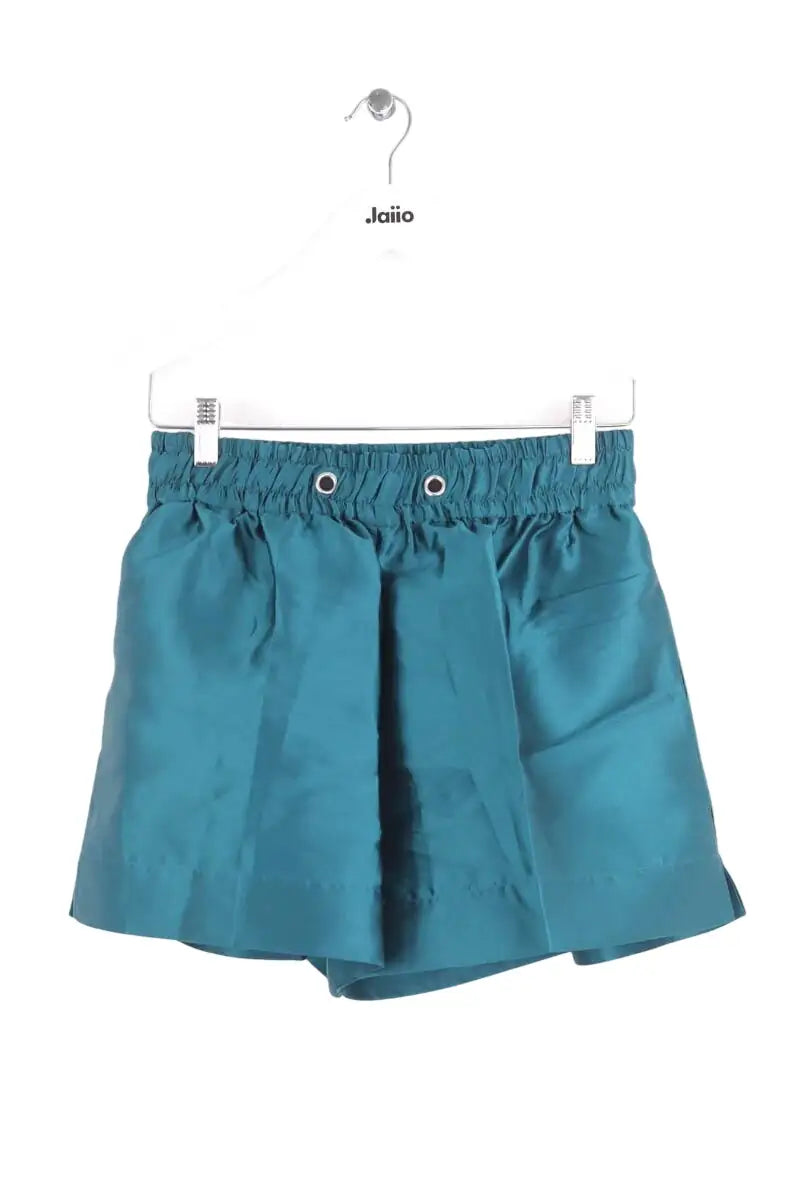 Mini short Sandro Vert en Synthétique, taille S - Seconde Main