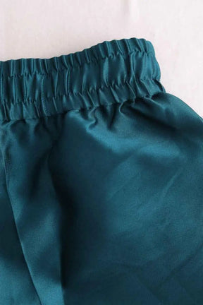 Mini short Sandro Vert en Synthétique