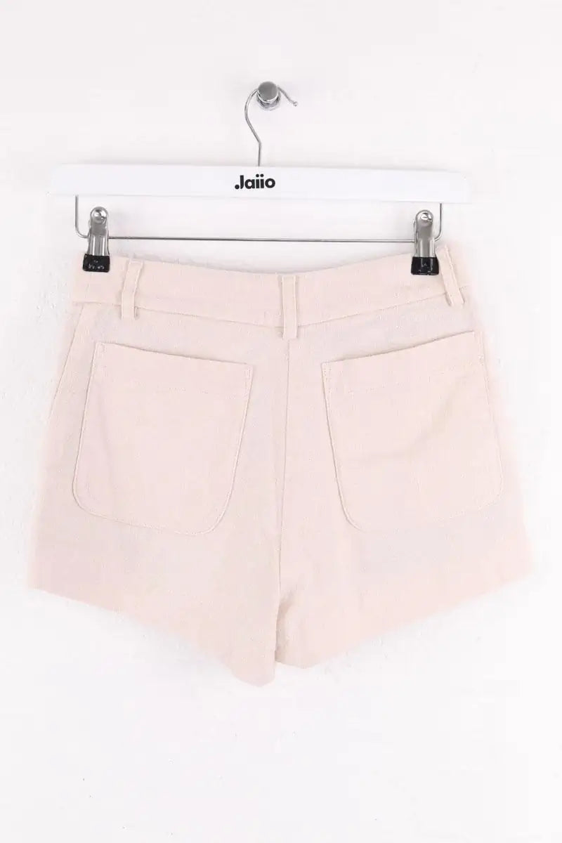 Mini short Sessun Beige en Lin