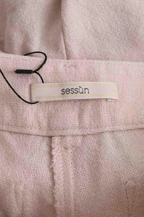 Mini short Sessun Beige en Lin