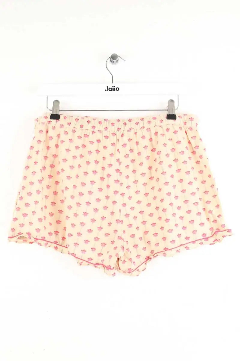Mini short Sézane Beige en Coton