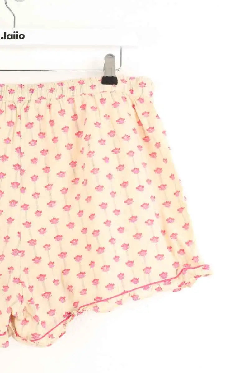 Mini short Sézane Beige en Coton