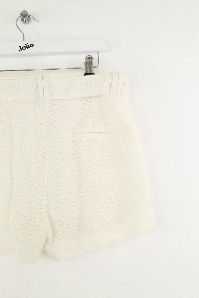 Mini short Sézane Blanc en Coton