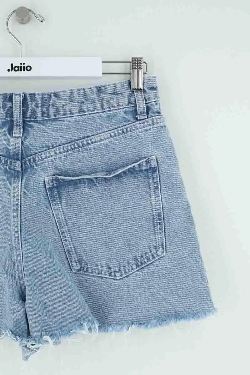 Mini short Sézane Bleu en Coton