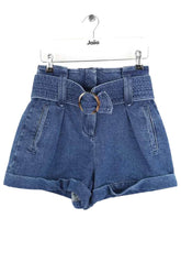 Mini short Sézane Bleu en Coton, taille XS - Seconde Main