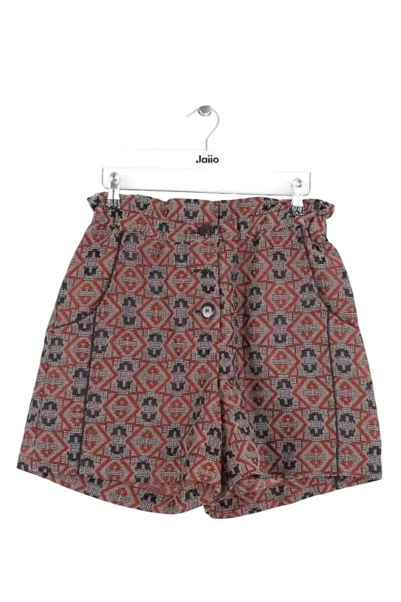 Mini short Sézane Marron en Coton, taille S - Seconde Main