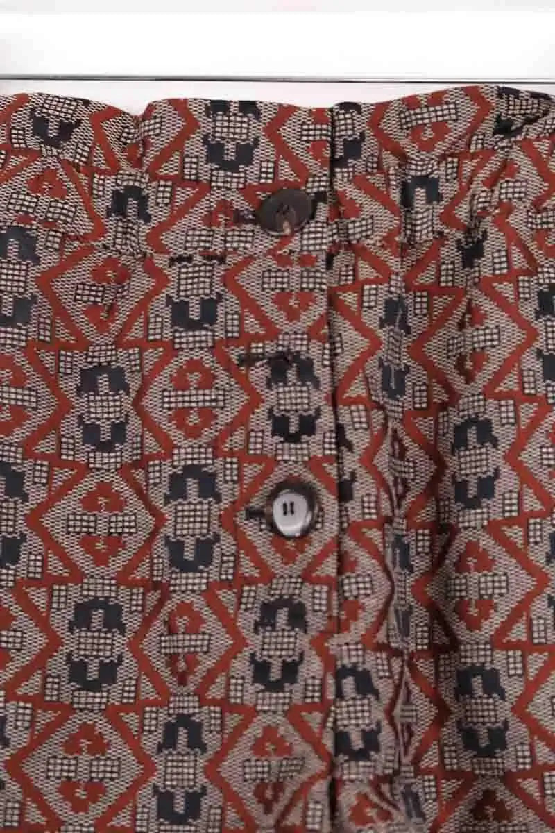 Mini short Sézane Marron en Coton
