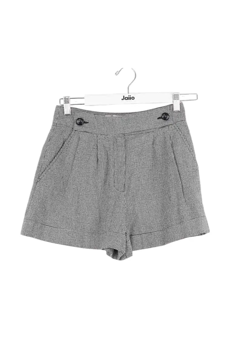 Mini short Sézane Noir en Coton, taille XS - Seconde Main