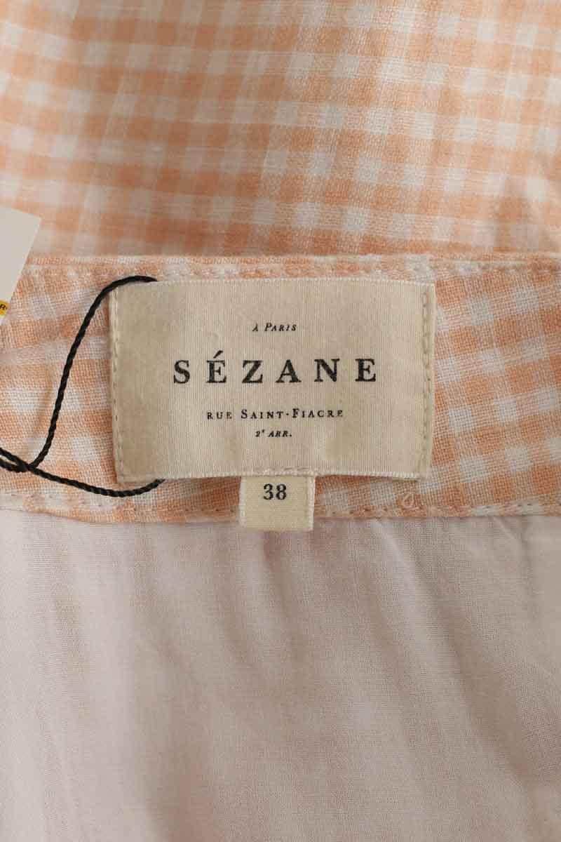 Mini short Sézane Rose en Coton