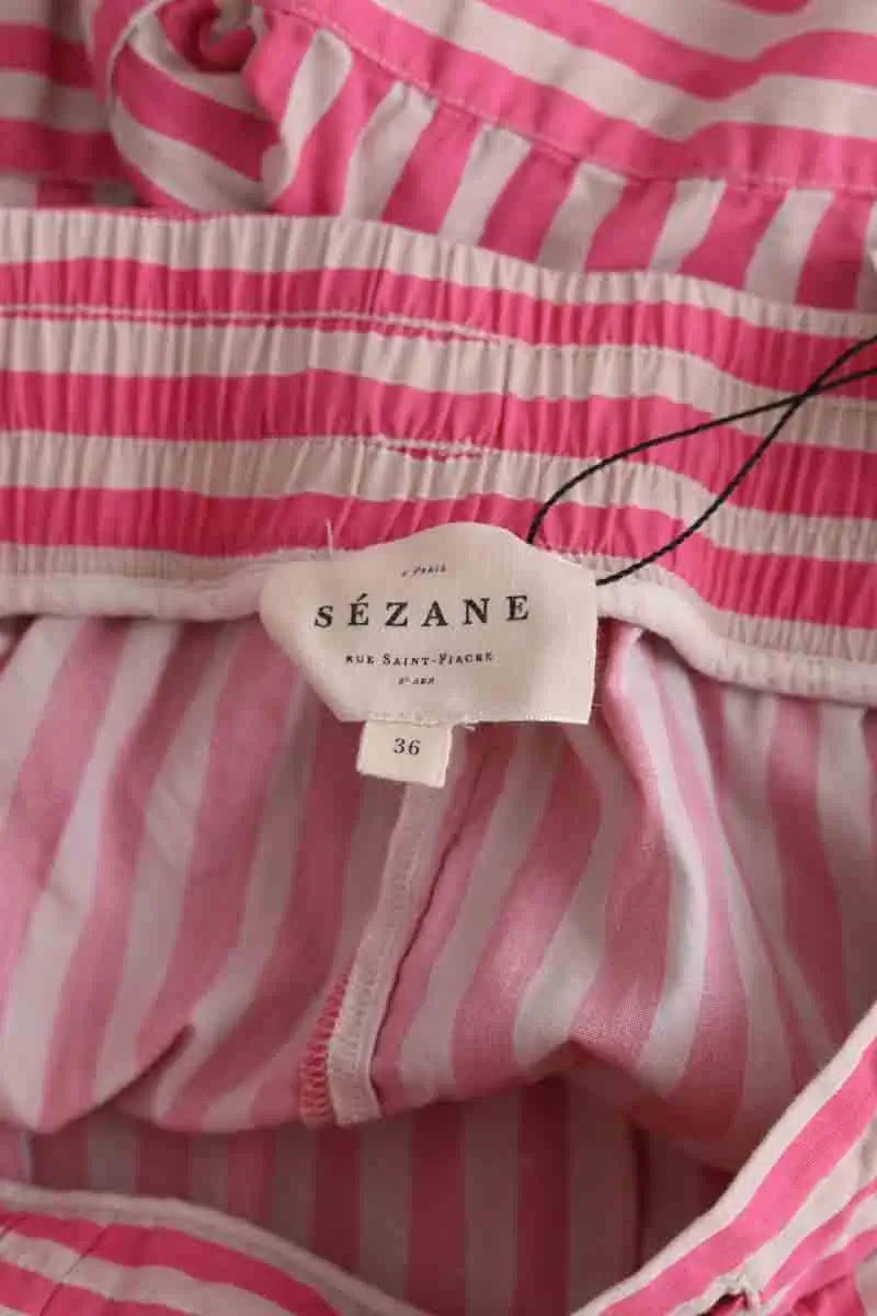 Mini short Sézane Rose en Coton