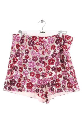 Mini short Sézane Rose en Paillettes, taille XXXL - Seconde Main