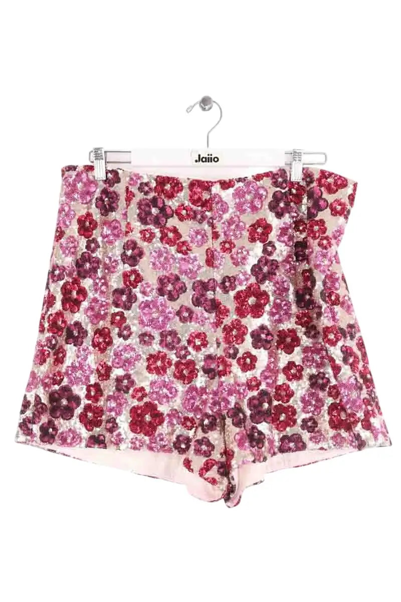 Mini short Sézane Rose en Paillettes, taille XXXL - Seconde Main