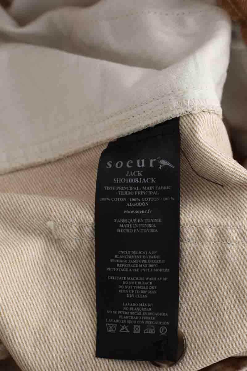 Mini short Soeur Camel en Coton