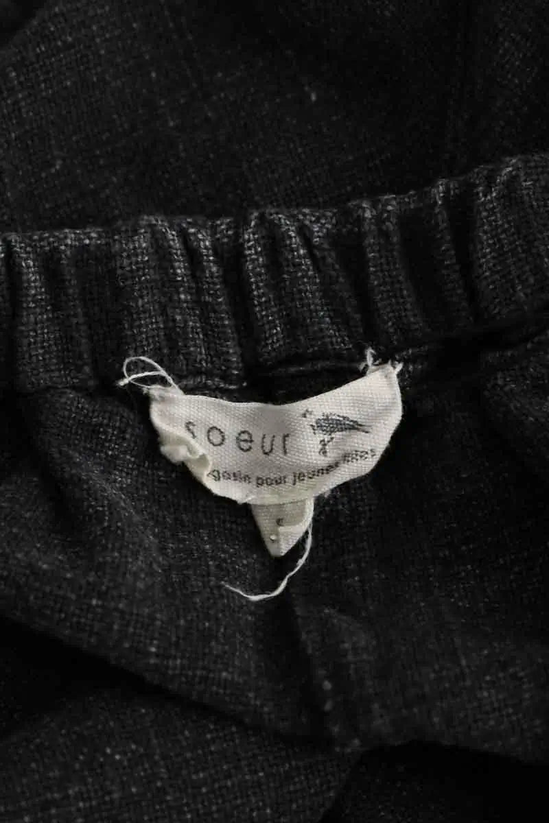 Mini short Soeur Gris en Coton