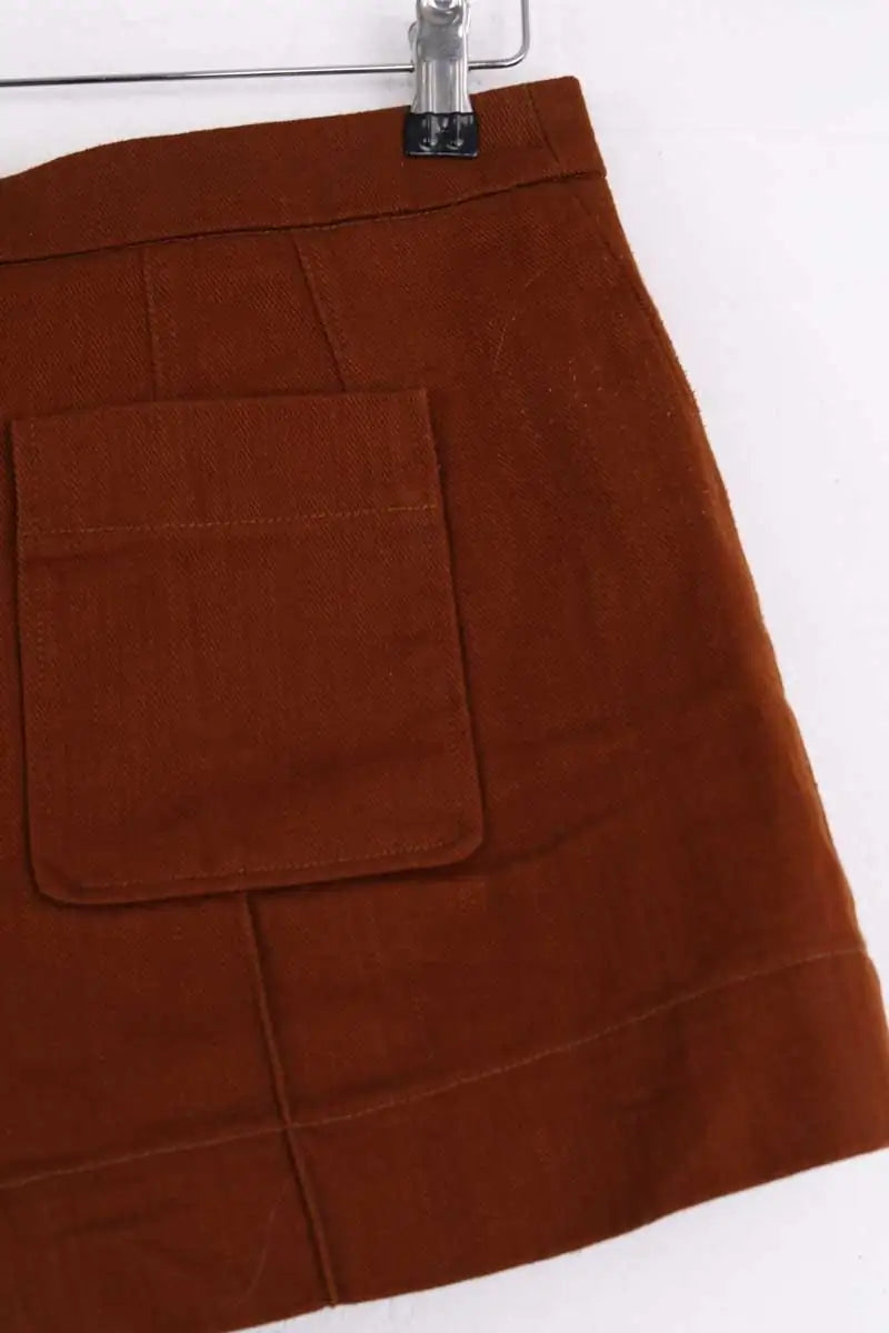 Mini short Soeur Marron en Coton