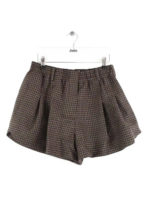 Mini short System Noir en Laine, taille S - Seconde Main