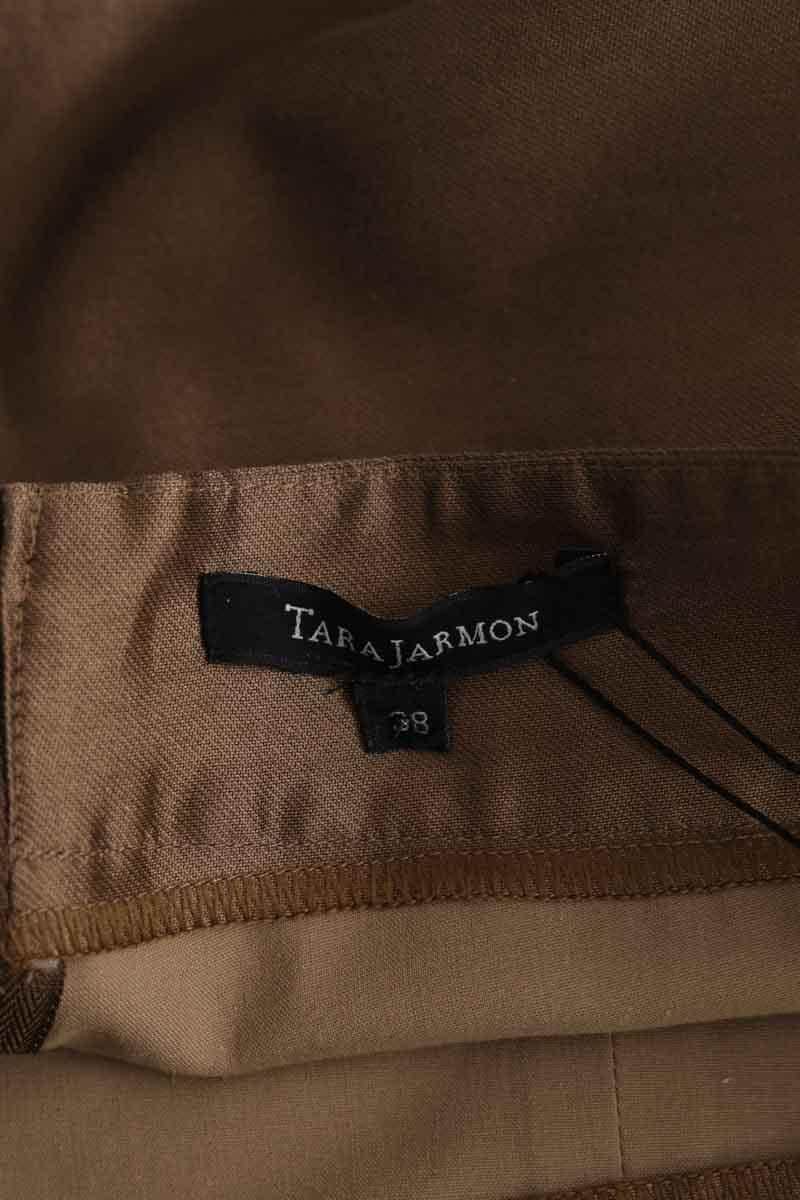 Mini short Tara Jarmon Kaki en Coton