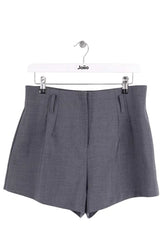 Mini short The Frankie Shop Gris en Synthétique, taille M - Seconde Main