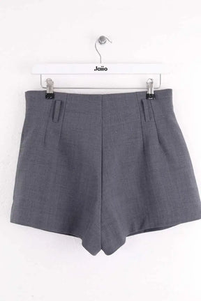 Mini short The Frankie Shop Gris en Synthétique
