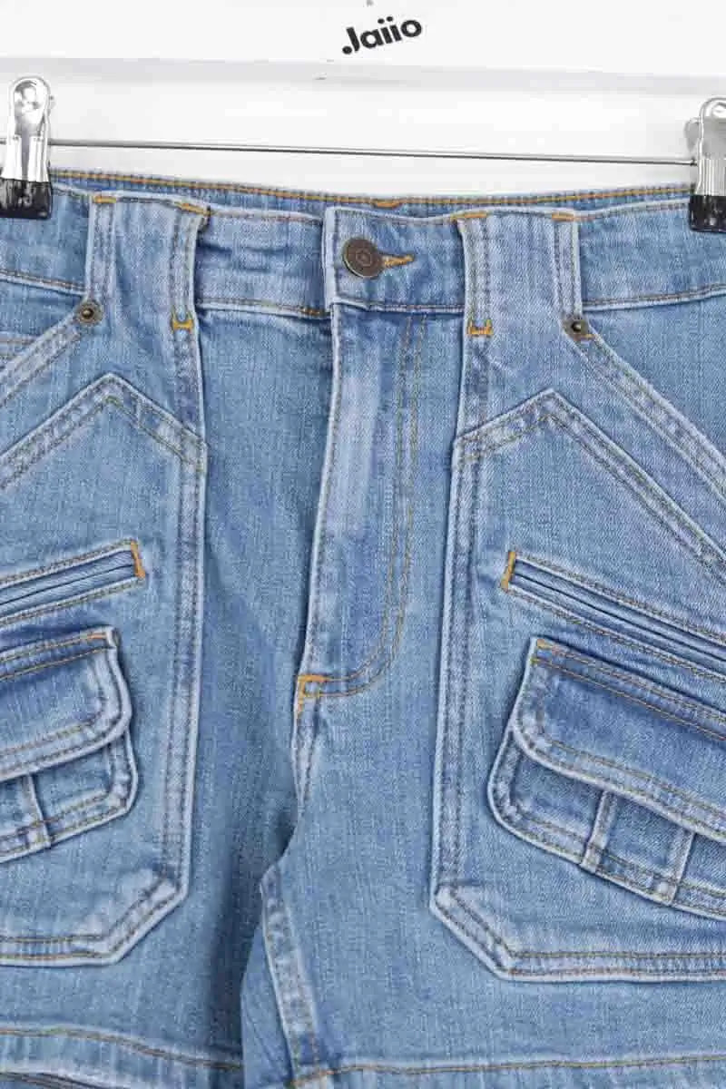 Mini short The Kooples Bleu en Coton