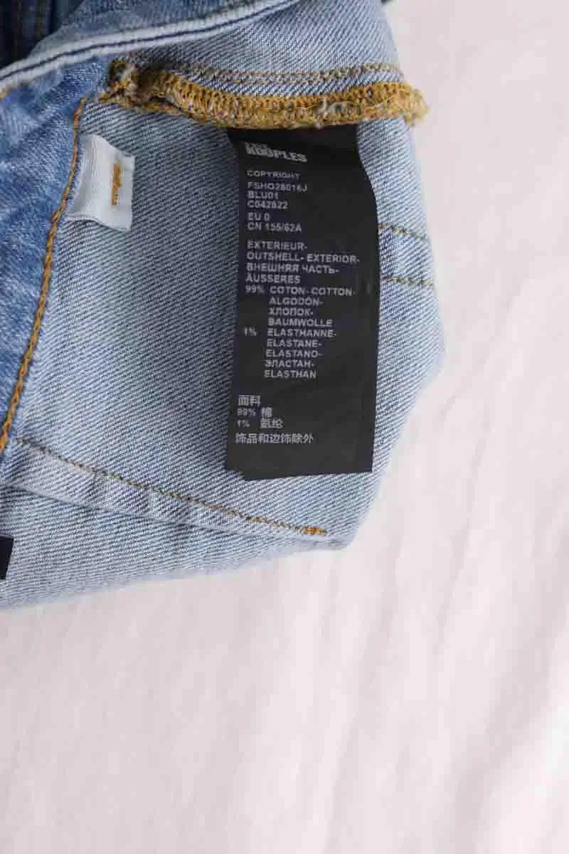 Mini short The Kooples Bleu en Coton