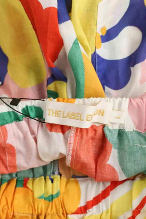 Mini short The Label Edition Multicolore en Coton