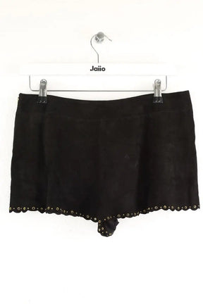 Mini short Vanessa Bruno Noir en Daim