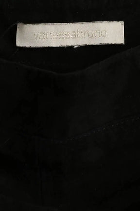 Mini short Vanessa Bruno Noir en Daim