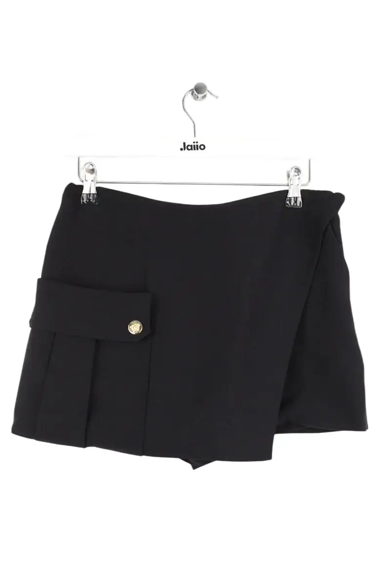 Mini short Versace Noir en Synthétique, taille S - Seconde Main