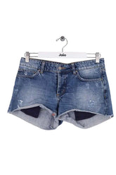 Mini short Zadig & Voltaire Bleu en Coton, taille S - Seconde Main