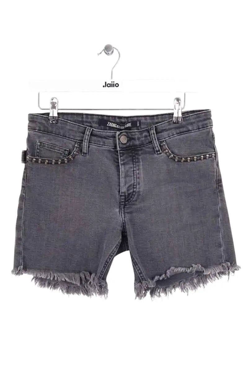 Mini short Zadig & Voltaire Noir en Coton, taille M - Seconde Main