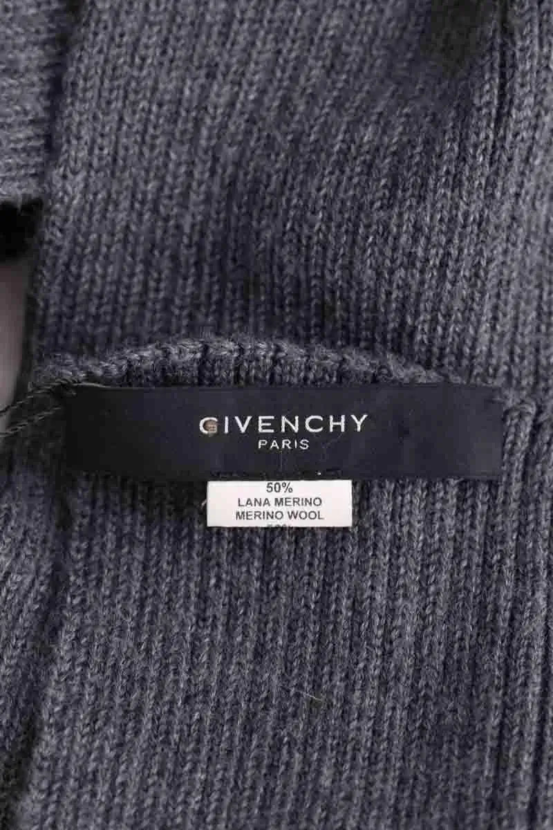 Écharpe Givenchy Anthracite en Laine